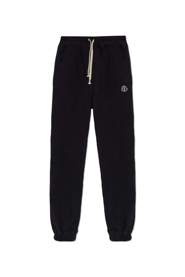 Moncler x Rick Owens Brown Cotton Athletic Pants